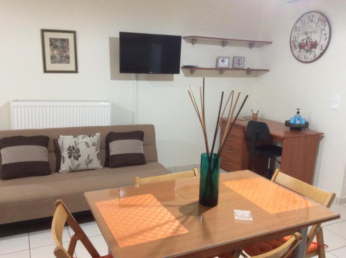 Cosy Studio Apartment Sitia  Luaran gambar